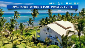 Pé Na Areia – Apto Luxo Vista Mar Praia do Forte!